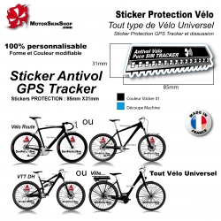 Sticker de cadre vélo Flow