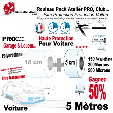 Film Protection Voiture PRO Protection Pack Atelier Polyuréthane