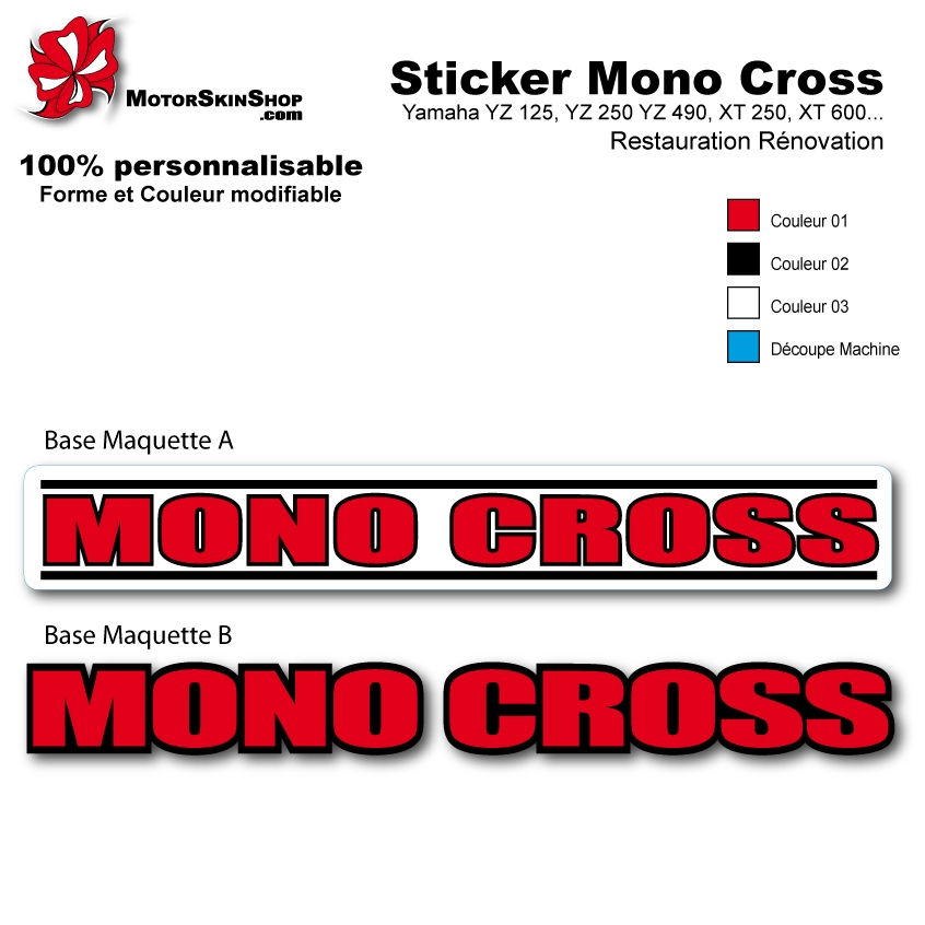 Sticker moto cross en style roue - Sticker A moi Etiquette